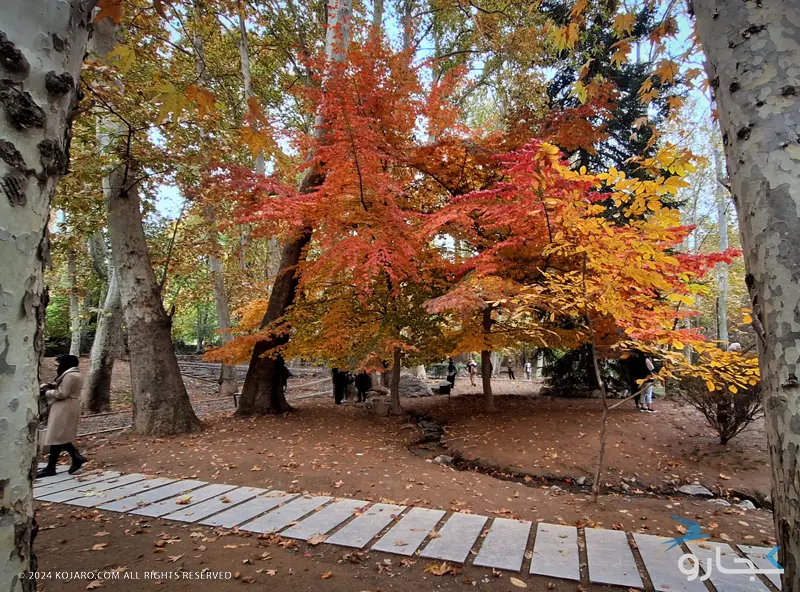 Autumn in Saadabad Palace