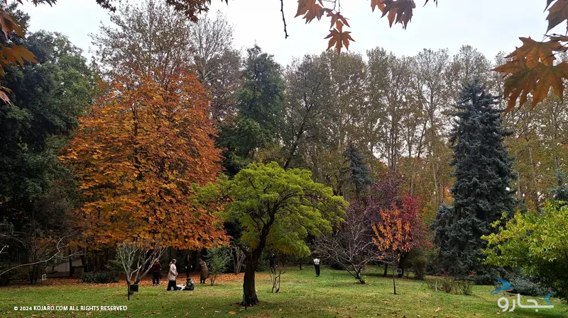 Autumn in Saadabad Palace