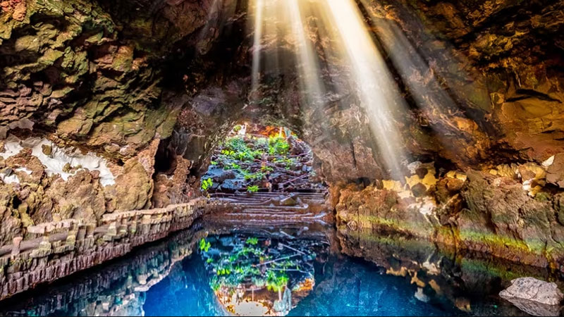 Jameos del Agua cave in the Canary Islands