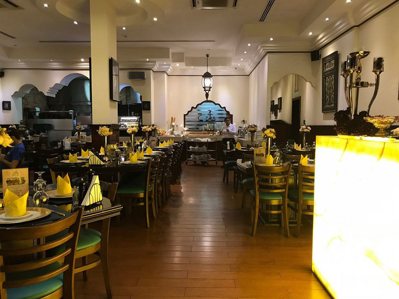 Persian restaurant hall and counter, Jumeirah branch, Dubai; Photo source: Tripadvisor, photographer: Mohammad Reza S