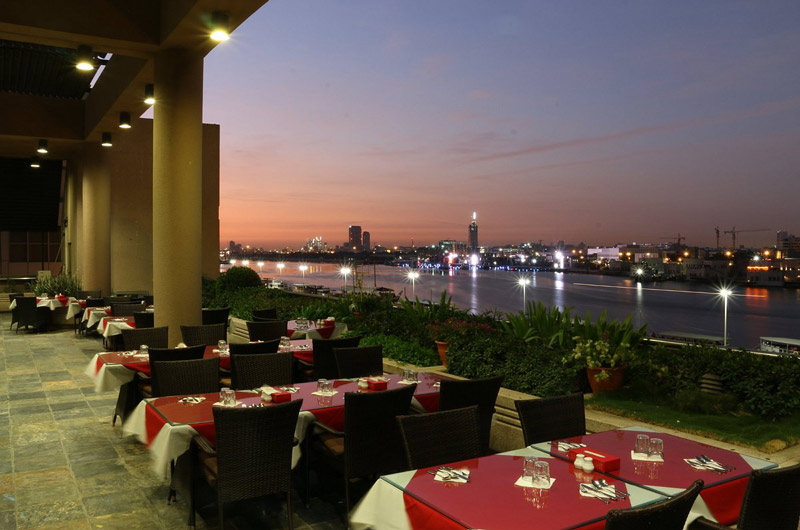 Daniyal restaurant terrace with a view of Dubai; Photo source: Tripadvisor, photographer: Danial M