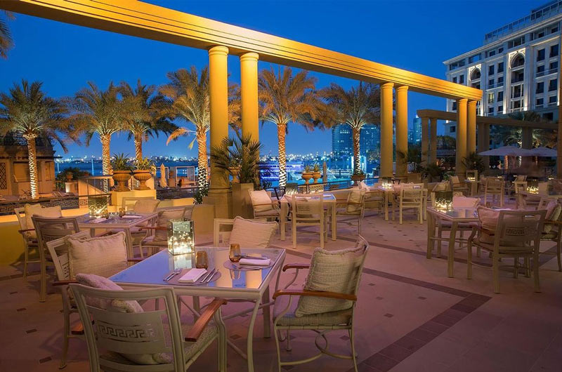 The open space of the Enigma restaurant in Dubai; Photo source: enigmadxb Instagram, photographer: unknown