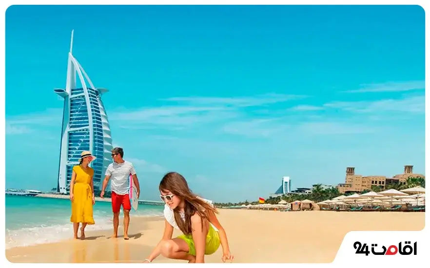 Suitable beach clothes, hats and sunglasses