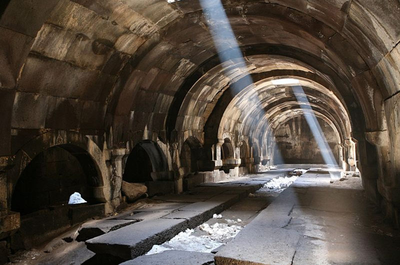 Inside Selim Caravanserai, Armenia; Photo source: eltravelclub.am, photographer: unknown