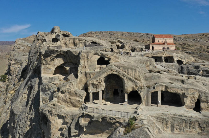 The stone city of Oplistsikhe, Georgia; Photo Source: Georgian Travel Guide, Photographer: Unknown
