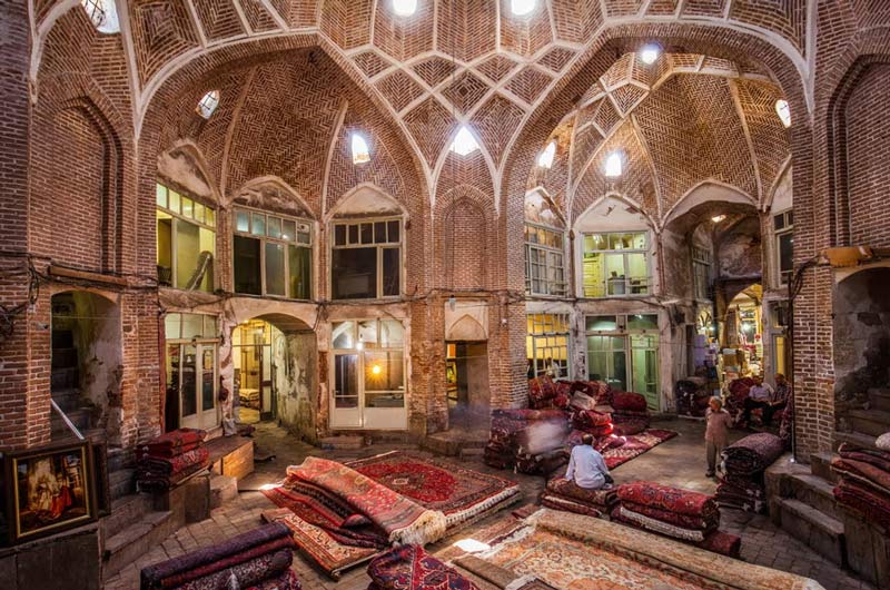 Timche old bazaar of Tabriz; Photo source: Alamy, Photographer: Image Professionals
