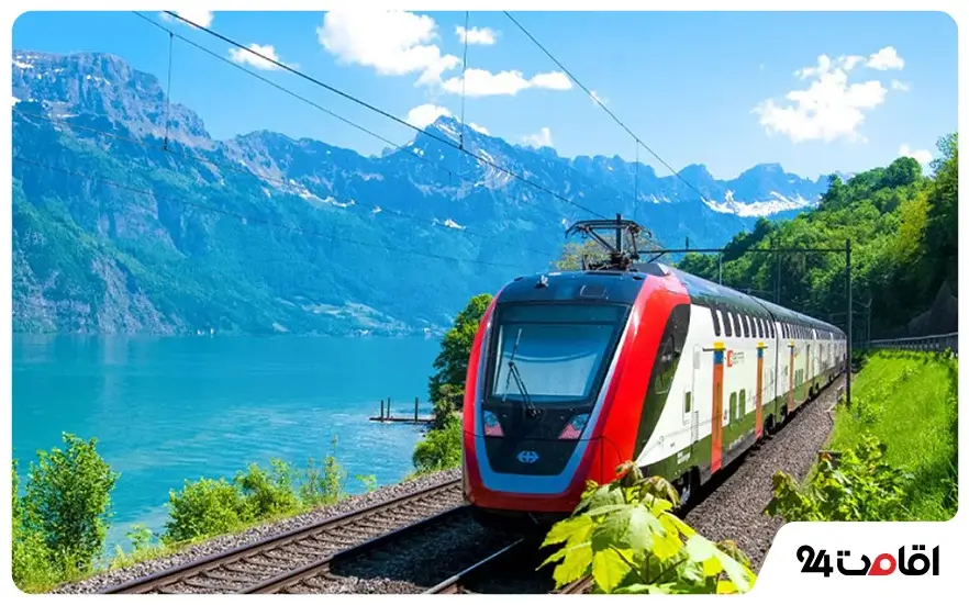 How many hours is it from Tehran to Istanbul by train?