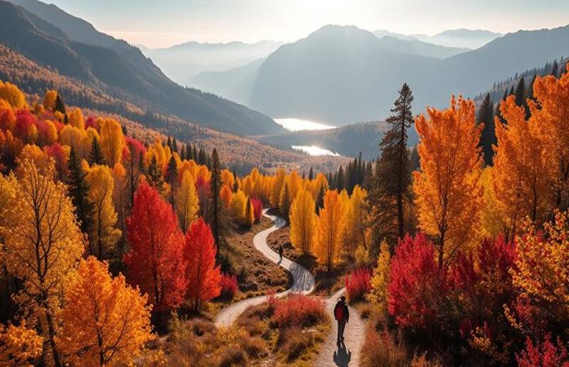 Walking in autumn nature, photo source: tripjive, photographer: unknown