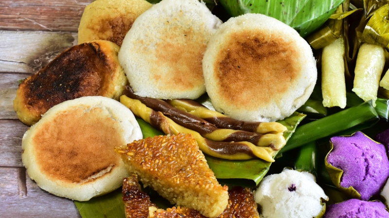 Bibinga; Filipino rice cake; Photo source: tastingtable.com. Photographer: Unknown
