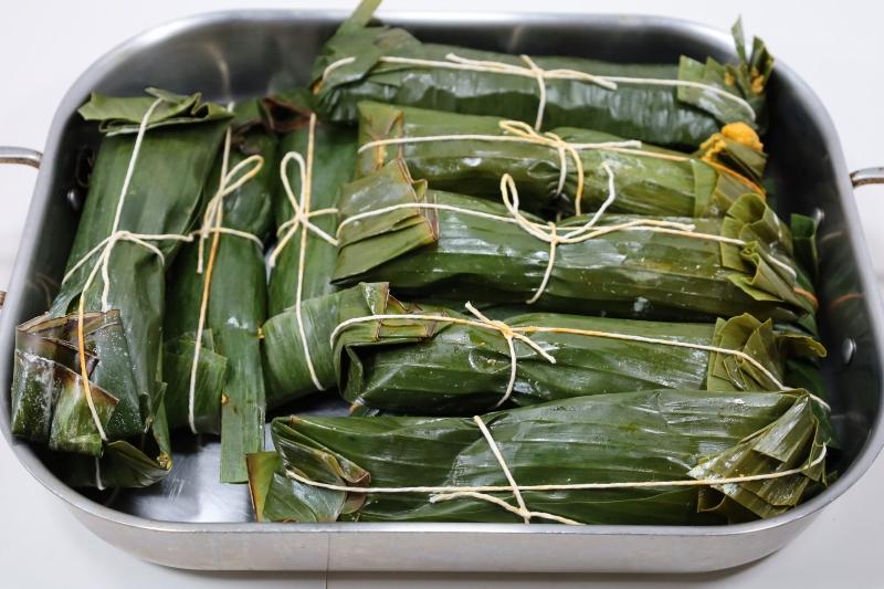 Pastels; local food of Puerto Rico; Photo source: wrapitupfood.com. Photographer: Unknown
