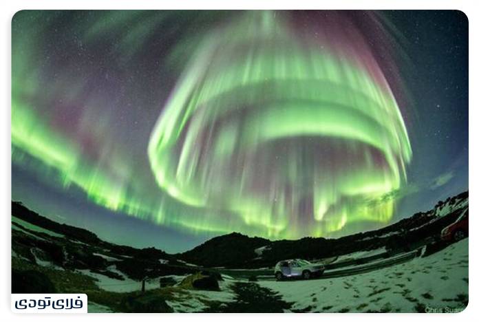 Aurora in Antarctica