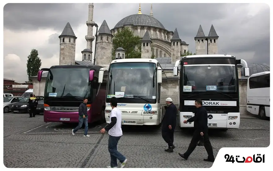 How much is the Tehran-Istanbul bus ticket?