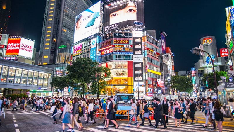 About Shibuya Crossing