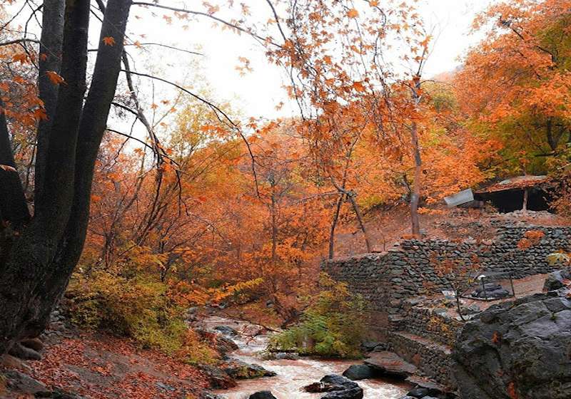 Derkeh in autumn, photo source: Google Map, photographer: Arezoo