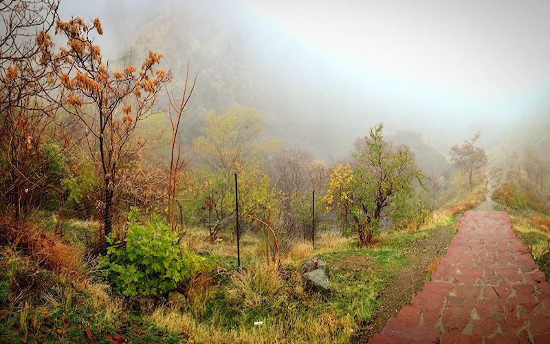 Taleghani Park in autumn. Photo source: Google Map, photographer: Firouz Khiali