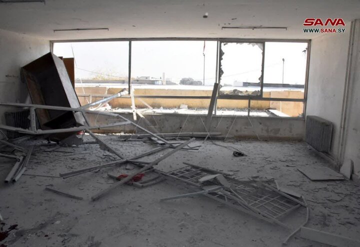 Martyrdom of four civilians in terrorist attack on Aleppo University + video and photos