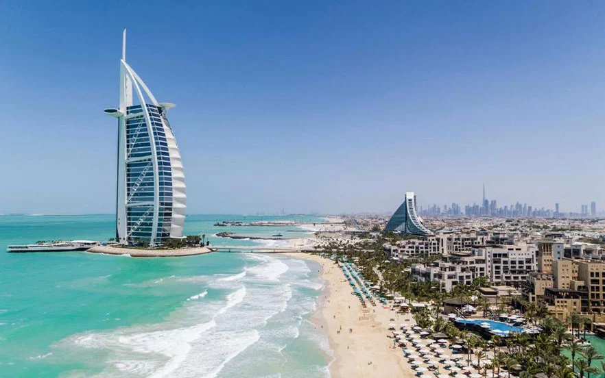 Jumeirah is one of the best beaches in Dubai