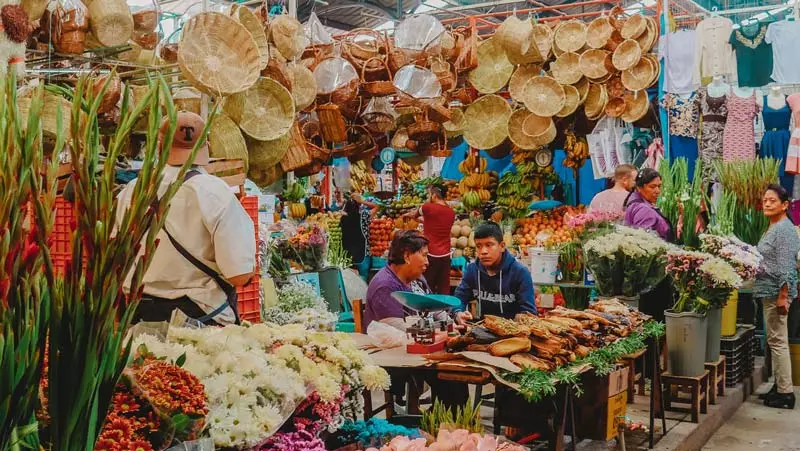 Local markets in Mexico