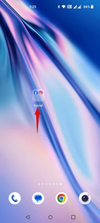 Sorting apps on Android phones