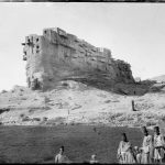 Izadkhasht Castle in the Qajar period, photo by Antoine Sorogin