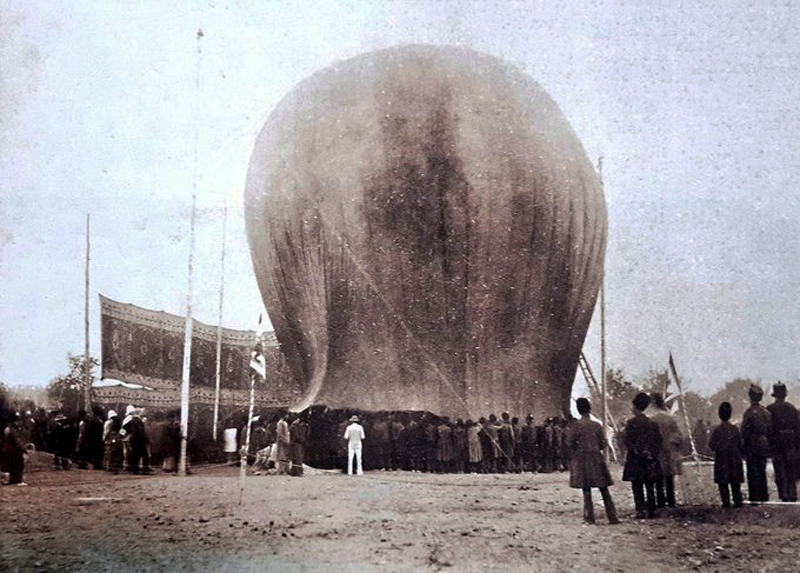 Qajar balloon ride in Tehran