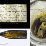Discovery of a letter from a Norwegian archaeologist