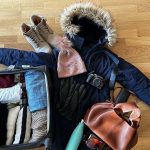 packing for winter travel; Photo source olliechinny.com website. Unknown photographer