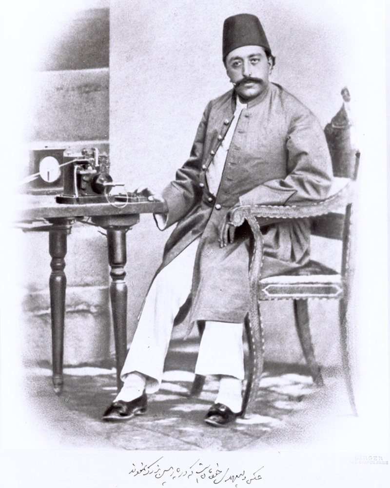 Mozaffaruddin Shah's photo from Golestan Palace's album store