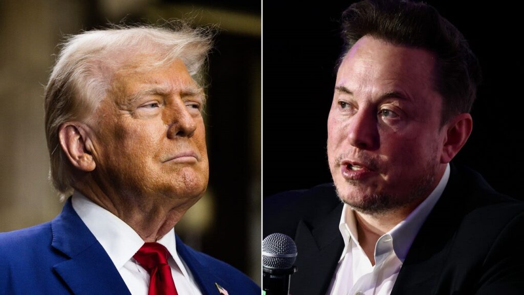 Trump and Elon Musk