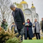 Japan's foreign minister's visit to Kyiv