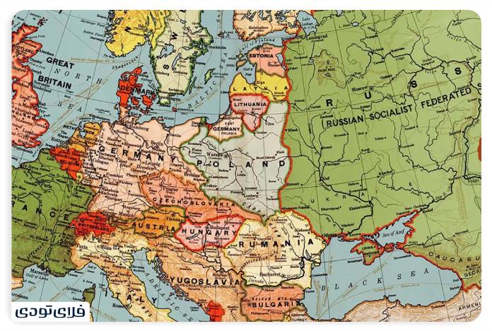 Geographical location of Croatia
