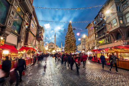 Christmas markets in Istanbul; Photo source: website guidedistanbultours.com; Photographer: Unknown