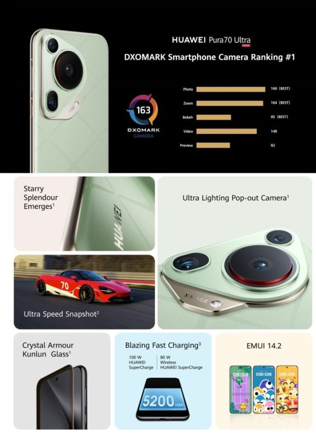 Huawei Pura 70 phones