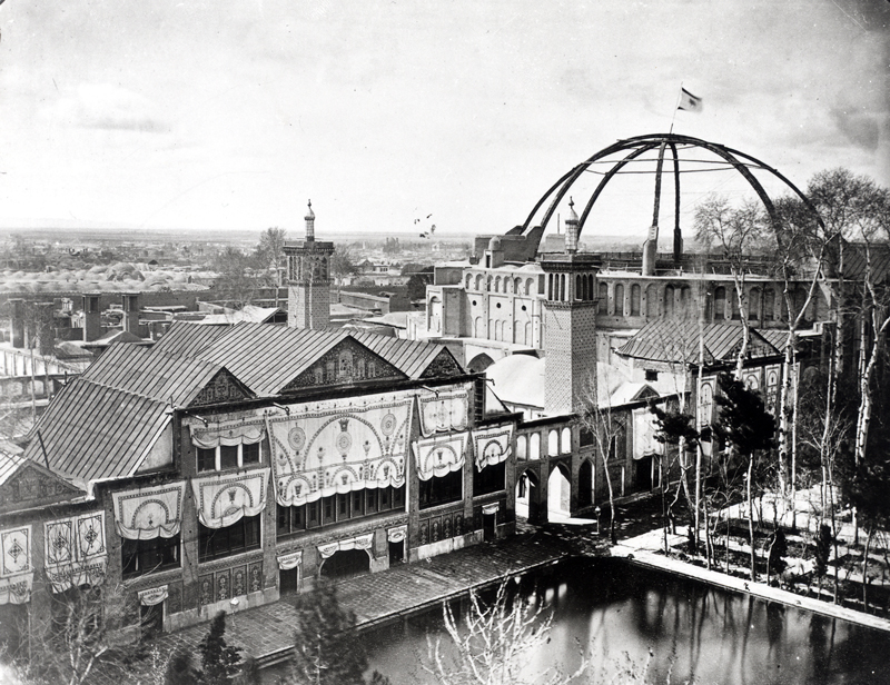 The support of the government and the Windgir mansion, photo by Abdullah Khan Qajar