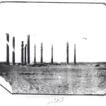 Persepolis in the Qajar period, photo from the Golestan Palace album