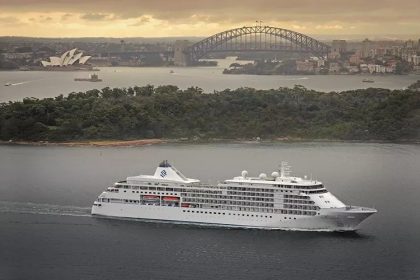 Cruise ship at sea, photo source: COURTESY OF SILVERSEA, photographer: unknown