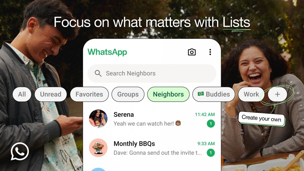 Ability to customize WhatsApp lists