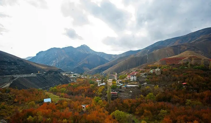 Sangan village in autumn; Photo source: Google Map; Photographer: David Dani