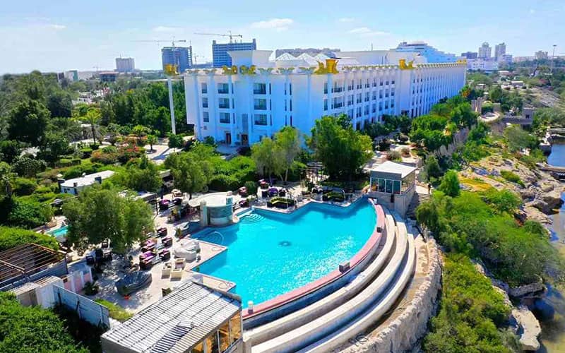 Dariush Hotel's outdoor pool