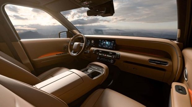 New Hyundai Palisade - cabin view