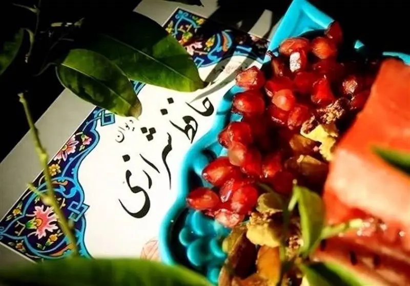 Reciting Hafez on Yalda night; Photo source: tasnimnews.com. Creator: artificial intelligence