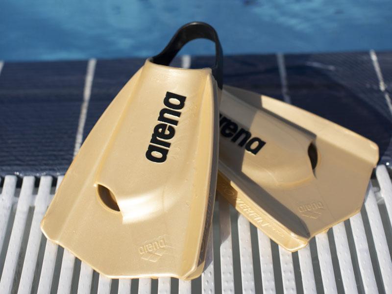 swimming fin; Photo source: blog.arenaswim.com. Photographer: Unknown