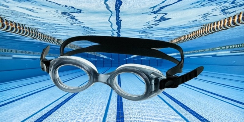 swimming goggles; Photo source: gogglesnmore.com. Creator: artificial intelligence
