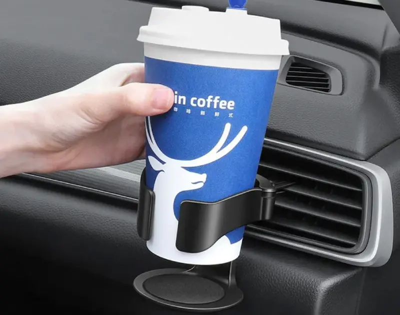 Cup holder for car and airplane. Source: mihanstore.net website; Photographer: Unknown