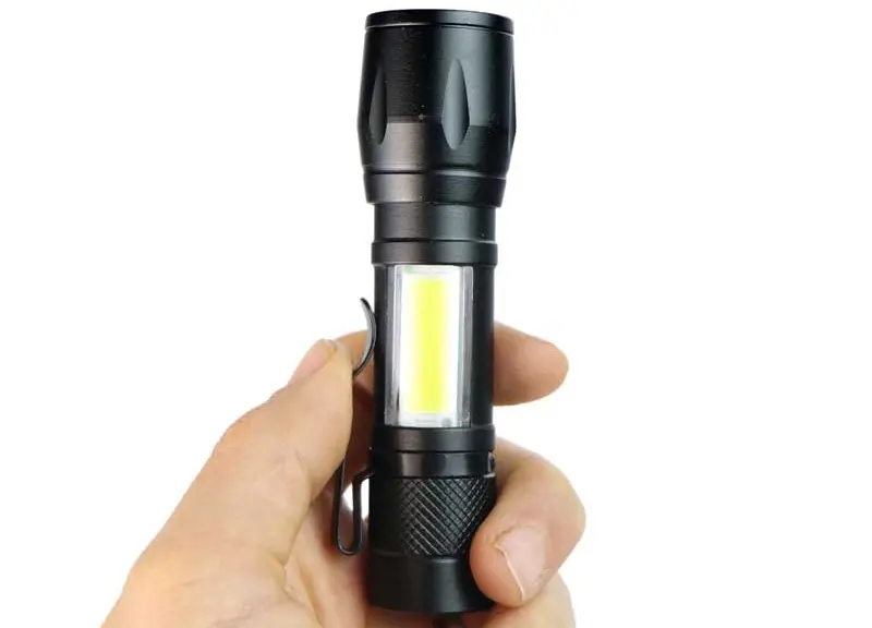Portable rechargeable flashlight. Source: borobegard.com website; Photographer: Unknown