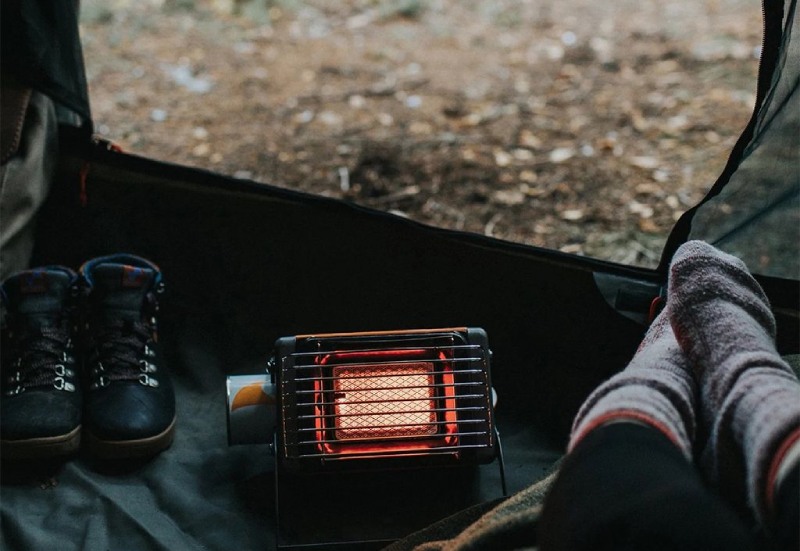 Light and small heater for camping. Source: digistyle.com website; Photographer: Unknown
