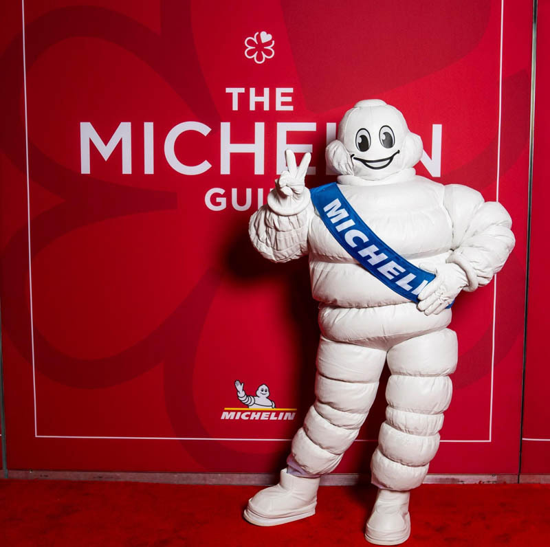 the symbolic doll of the Michelin guide; Photo Source: Michelin North <a href=
