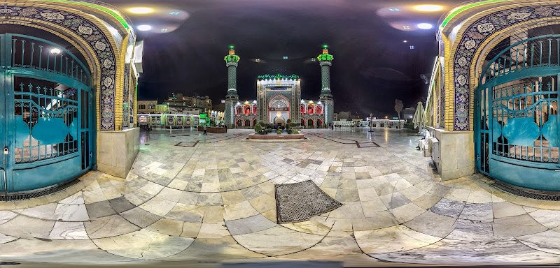 Imamzadeh Saleh Square, Tehran. Source: Google Map; Photographer: Majid Madadi