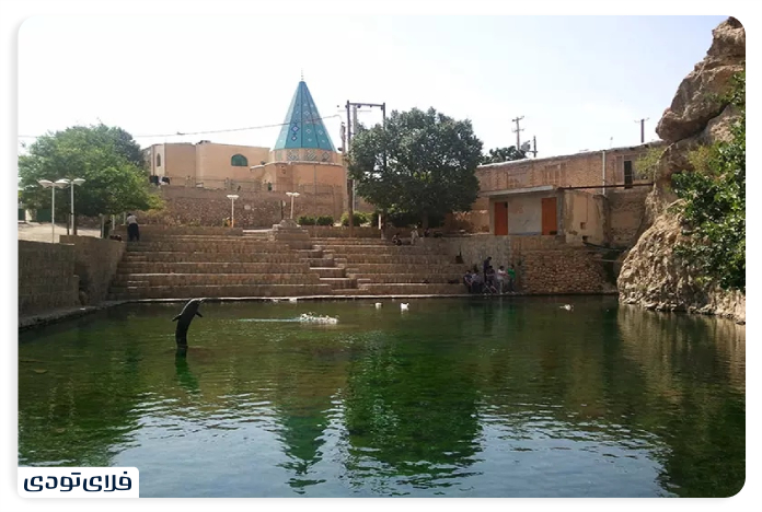 Balqlo spring is one of the places to see in Saveh