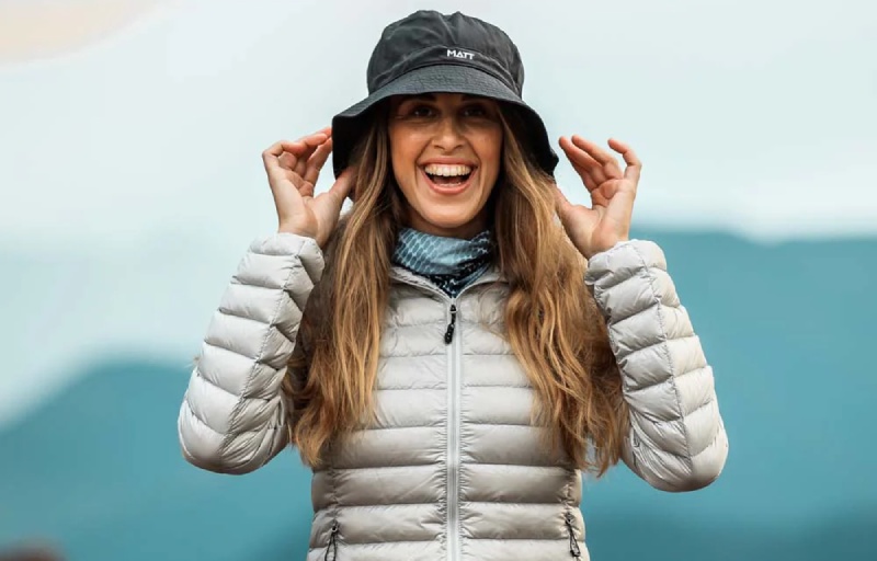Goretex women's waterproof hat. Source: matt.eu website; Photographer: Unknown